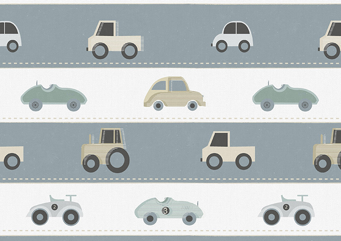 Brum Brum, Highway - Twist&Fit Roman Blind - Image 7